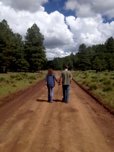 T&Lisa_Walking_Flagstaff_Clouds